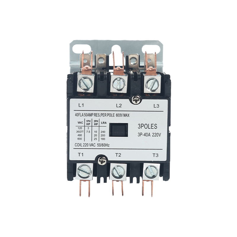 How to address the issues of arc erosion and contact burning caused by frequent start-stop cycles in AC contactors for air conditioning compressors?